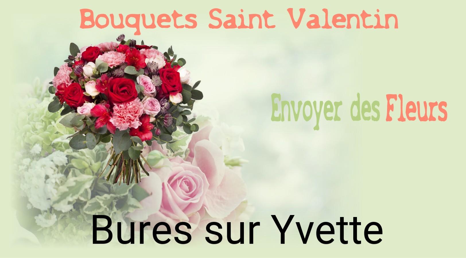 Roses de Saint-Valentin livrées à Bures-sur-Yvette